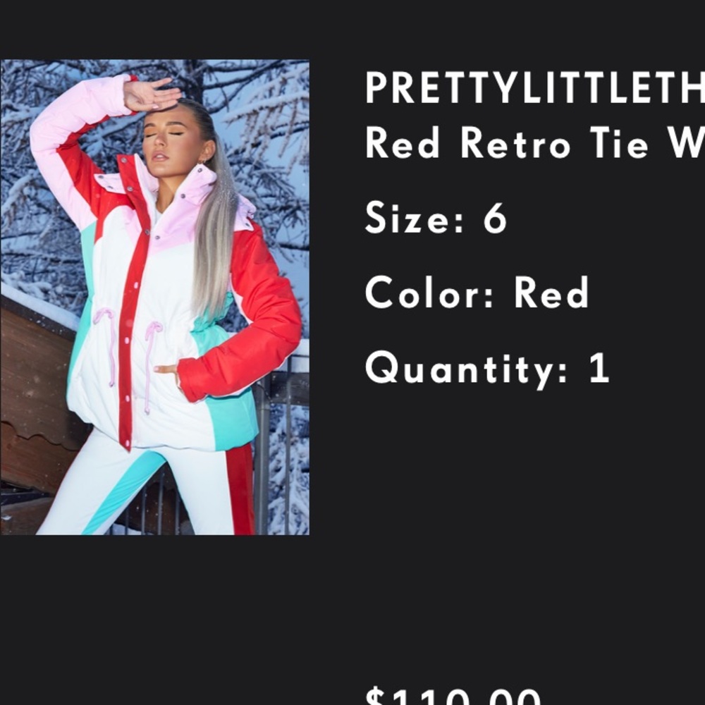 Pretty Little Thing Ski Suit